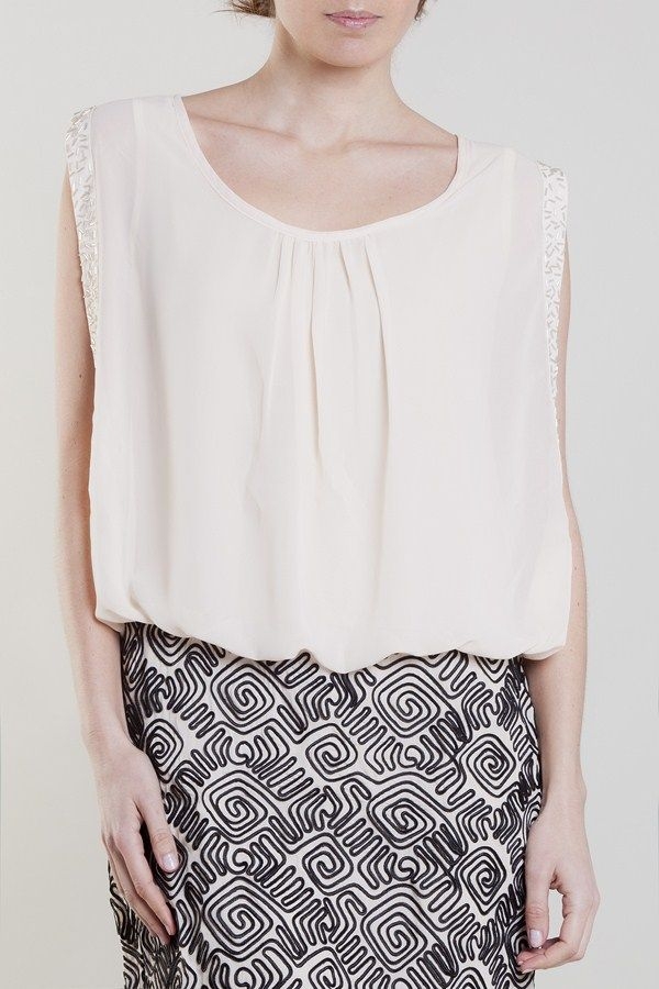 vestido 2 piezas modelo